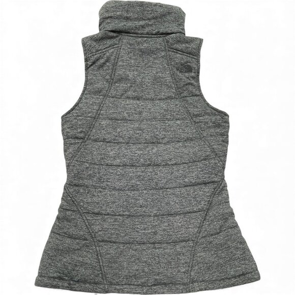The North Face Gray Puffer Ski Snow Winter VEST Jacket Women's Medium - Picture 12 of 12